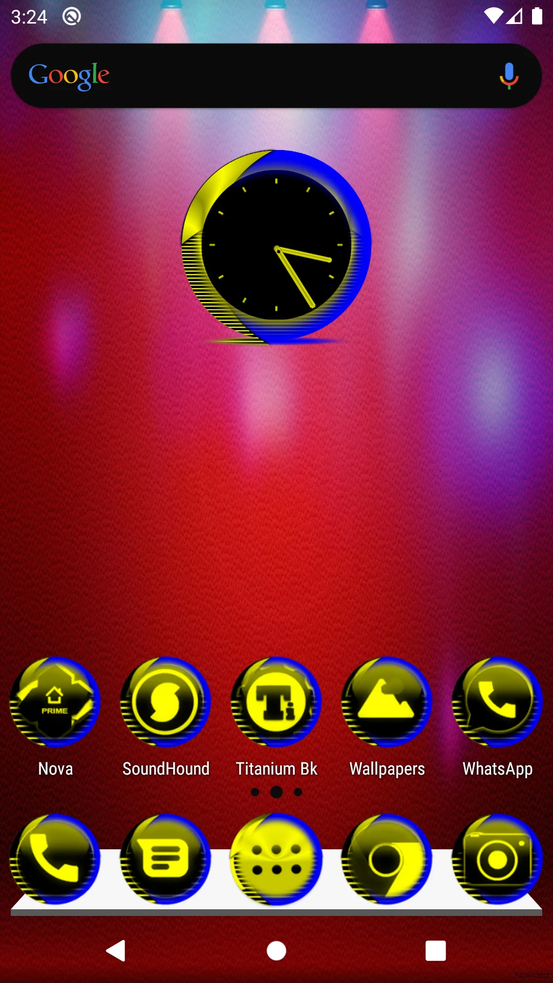 Yellow Icon Pack Style 7 screenshot