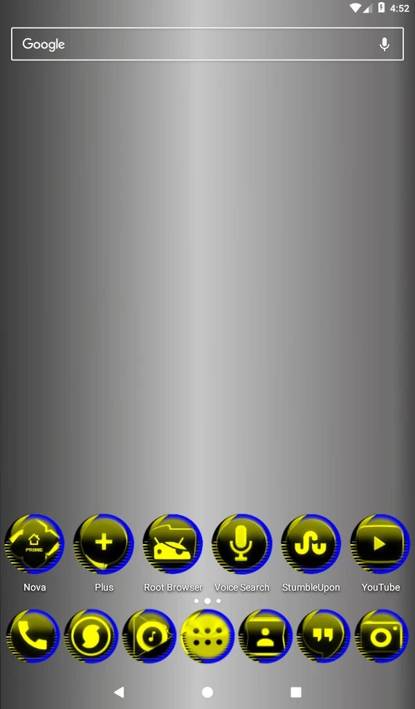 Yellow Icon Pack Style 7 screenshot