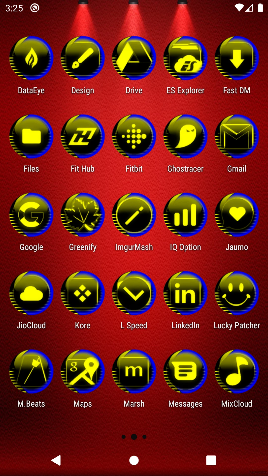 Yellow Icon Pack Style 7 screenshot