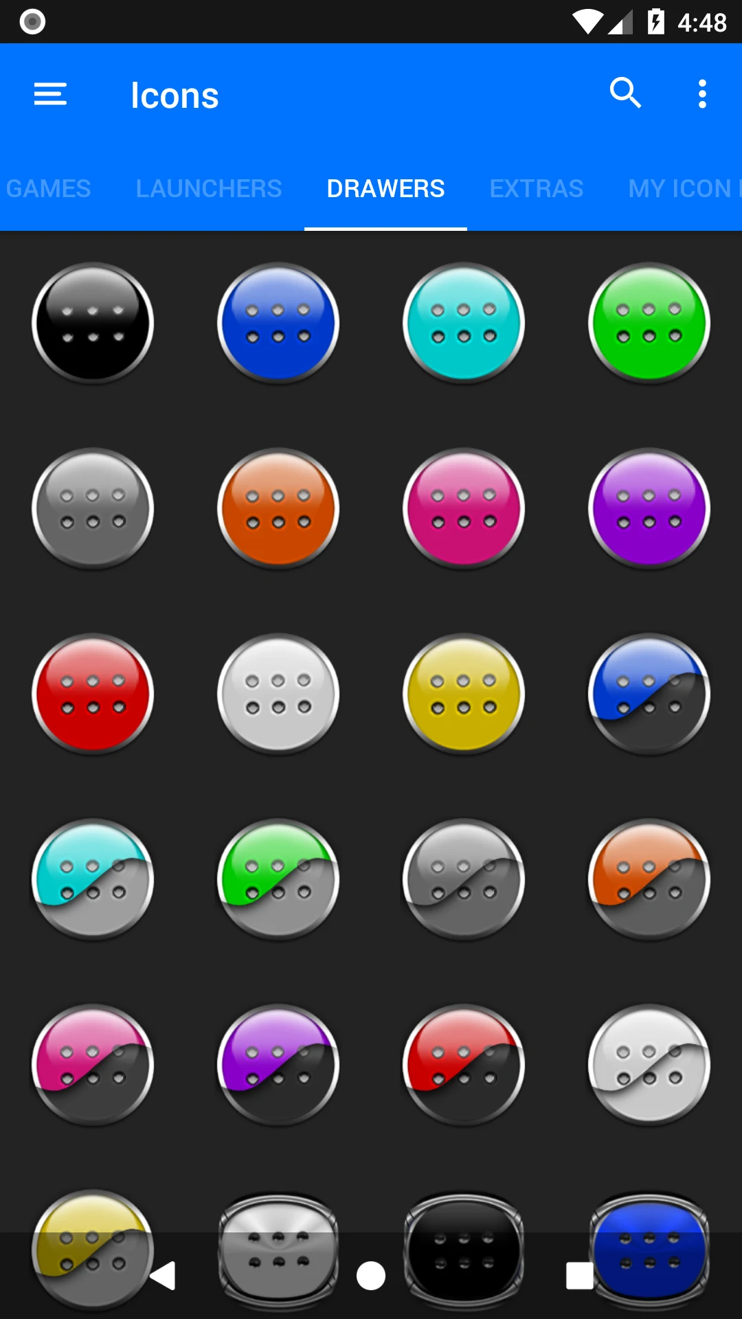 Yellow Icon Pack Style 7 screenshot